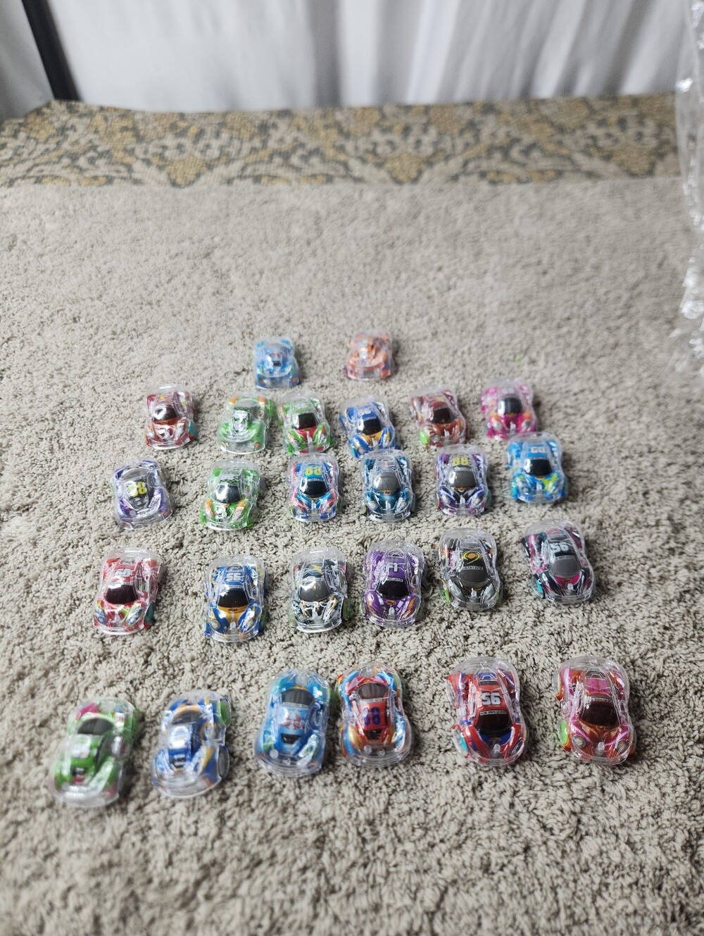 26 Pull-Back Toy Cars - Assorted Colors & Styles